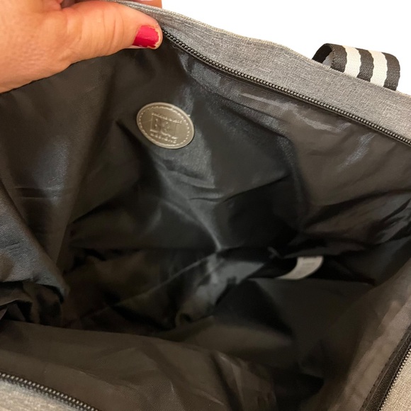 Boss Lady Tote Bag Gray B & J Designs NWT - Picture 2 of 7